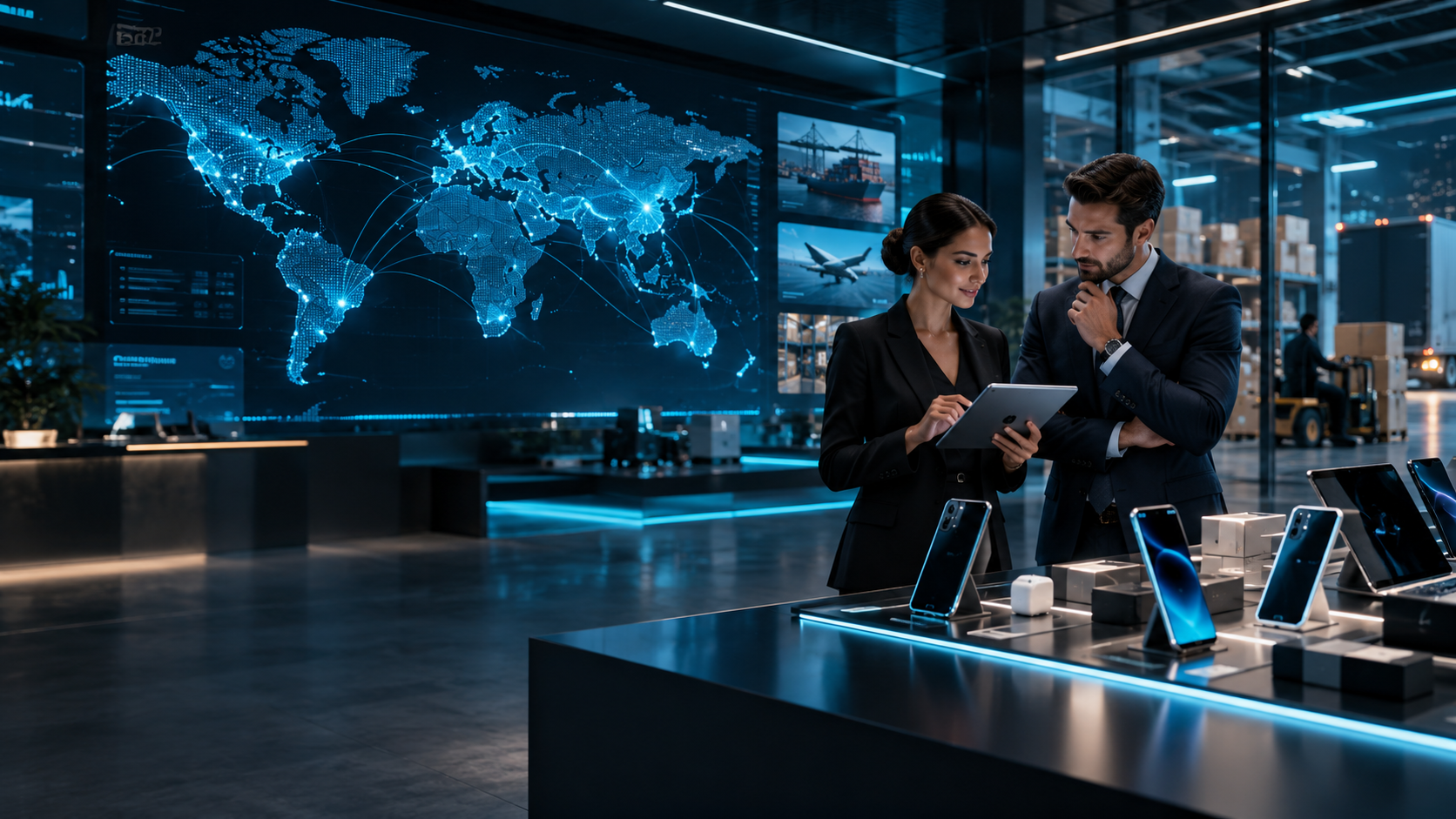 Kiantech technology distribution and global logistics operations